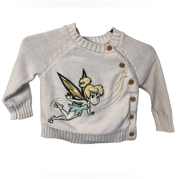 Disney Baby Tinker Bell Kids Matching Set 0-3M - Picture 2 of 7